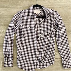 Banana Republic Plaid Button Flannel Shirt